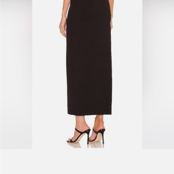 NBD Lorelei Maxi Skirt w/Slit - Black & New with Tags! (Sold out on Revolve) - Picture 2 of 10